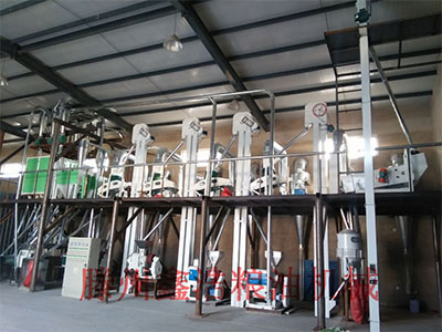 60吨小米加工设备