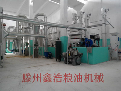 100吨小米加工设备